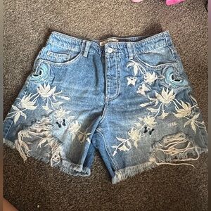 Butterfly free people shorts
